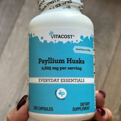 Псиллиум 200 капсул Vitacost Psyllium Husks из Америки