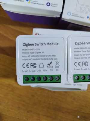 Двойной умный выключатель, реле Zigbee 3.0