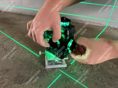 Бепул доставка лазер лазерный уровень BOSCH 4D 360⁰ зеленый луч новый