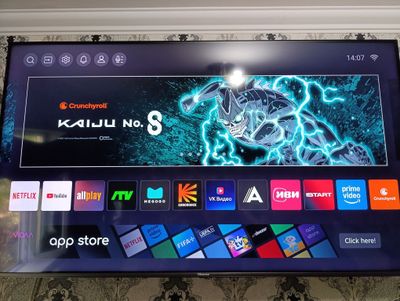 Hisense smart tv 4K A7 series 55 диагональ