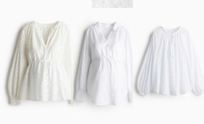 Новые блузки /рубашки хлопок /лен H&M, размер XL (54/60)