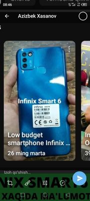 Infinix smart 6+ 64_4 ideal abmenga tell kk