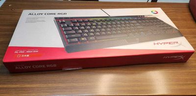 Продам клавиатуру HyperX Alloy Core RGB Gaming Keyboard For Gamers LED