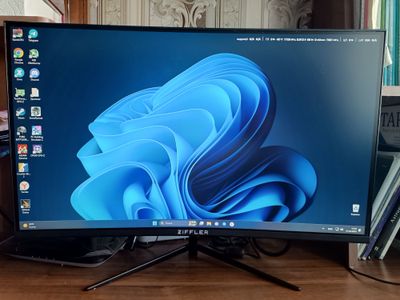 Монитор ziffler 24 curved 75hz