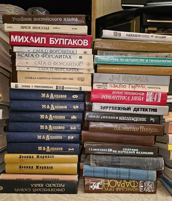Более 140 книг. Детективы, кулинария, классика, медицина.