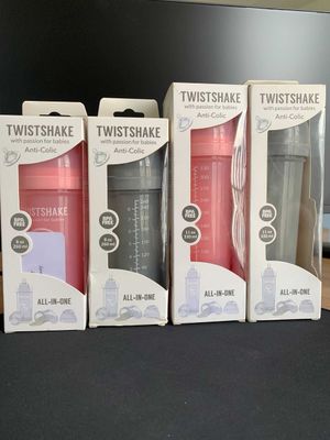 Детские антиколиковые Бутылочки Twistshake + дополнительный набор