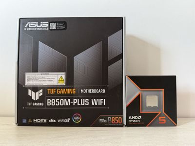 Asus TUF Gaming B850M PLUS | Ryzen 5 9600X BOX