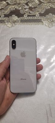 Apple Iphone X 64GB Silver White Original Holati Yaxshi RM/A Otlichni