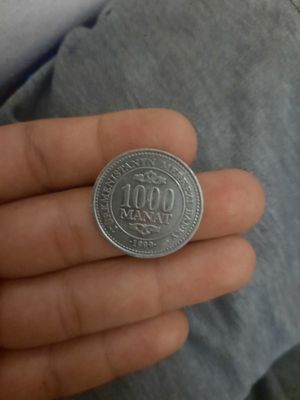 Turkmaniston kalleksiya tangasi 1000manat