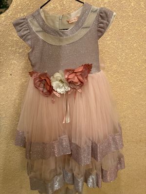 Вечернее платье для девочек. 3-4 лет.