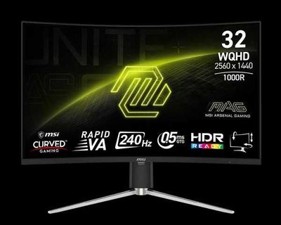 31.5" Монитор MSI MAG 325CQRXF E2 2K 240HZ