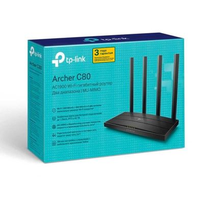 Wi-Fi роутер TP-Link Archer C80 - Надежный Выбор для Дома и Офиса