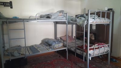 Темир муки этажли кровать