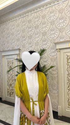 Накидка национальная из чистого Атласа