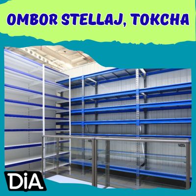 Складские стеллажи, стеллаж для склада, ombor stellaj, tokcha