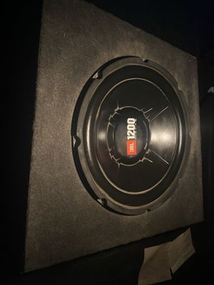 Jbl 1200 kenwood uslitel