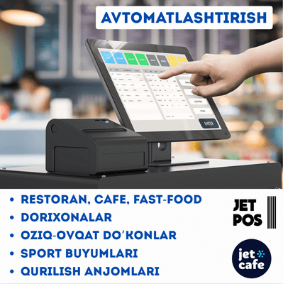 JetPOS-Avtomatlashtirish dasturi