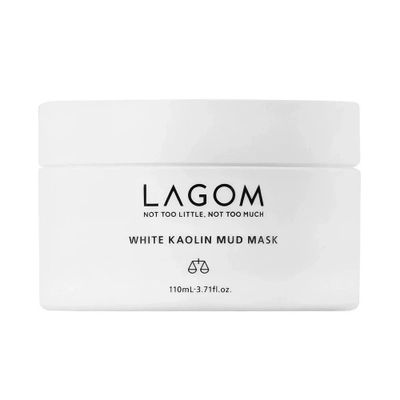 Отшелушивающая глиняная маска Lagom White Kaolin Mud Mask