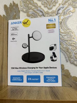 Anker MagGo Wireless Charging Station (3-in-1 Stand)