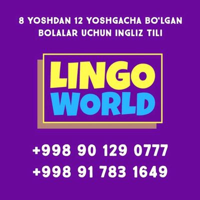 Bolalar uchun onlayn ingliz tili darslari
