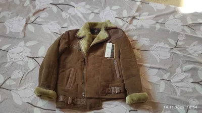 Мужской дублёнка (новый) 54-54 размер