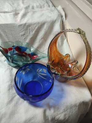 Конфетницы (вазочки стеклянные)