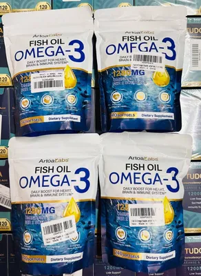 Omega 3,омега 3,1280 mg, 240 ta softgel, omega