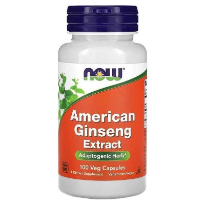 NOW Foods Экстракт американского женьшеня NOW American Ginseng Extract
