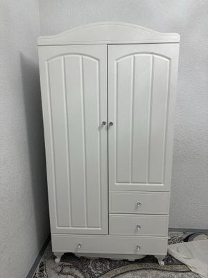 Детский шкаф белый