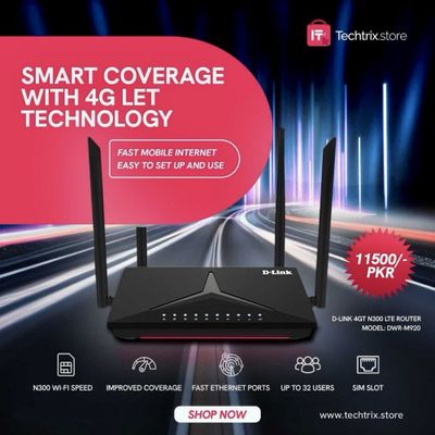 D-link DWR-M920 4G роутер