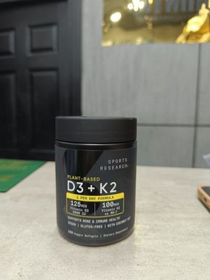 D3+k2 Sports research 5.000 iu 160 veggie softgel
