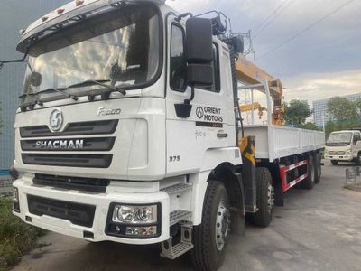 Бортовая платформа с кран-манипулятором Shacman F3000 8x4 - 16 т