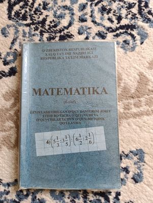 Matematika darslik 6 sinf