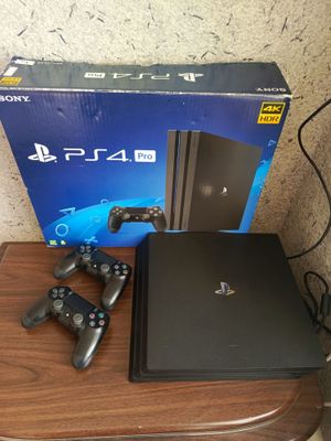 Ps4 PRO 1TB 4k UHD +официальный игры +3 месяц гарантия