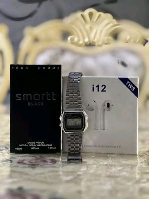 Airpods, casio, Smartblack