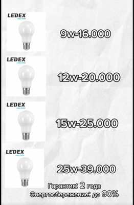 LED-лампочка LEDEX – Надежность и качество!