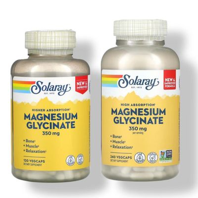 Магний Глицинат 240 капсул Solaray Magnesium Glycinate 350mg