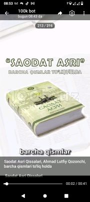 Saodat asri qissalari