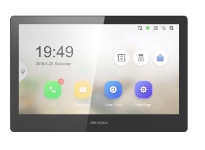 Домофон 10 дуем IP видеодомофон Hikvision DS-KH8520-WTE1