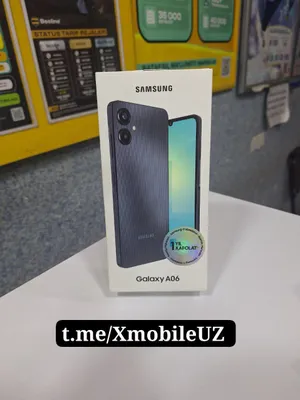 Samsung A06 4+4/128GB, yangi karobka