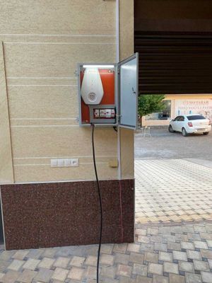 электромобил зарядка установка | Elektromobilar zaryadka ustanovka