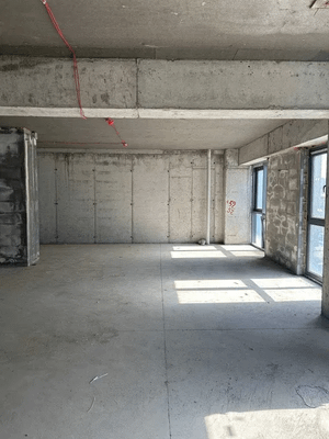 AKAY CITY, Коробка 4 комнаты , 117м2 , 15й этаж