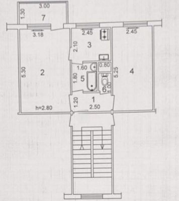 Максим Горький метро , 2/4/5 , 50м2 , 57 500 у.е