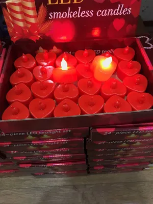 Batareykali sham romantika uchun