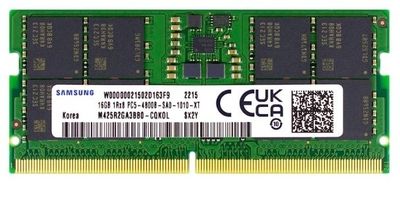 Operativ xotira ddr5 8gb samsung 4800 MHz