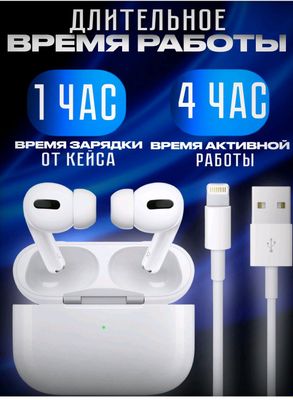 беспроводные наушник PRO2 сенсорный новый
