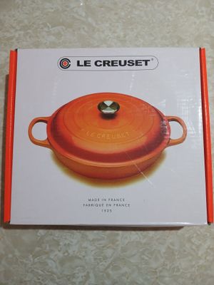 LE CREUSET чугунный сотейник