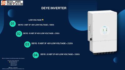Deye Hybrid 20 Kw