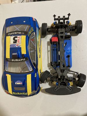 Heng long 1/10 4х4 Subaru rally car шасси без електроника