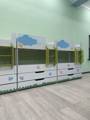 Кровать карават мебель детский сад mebel bogcha